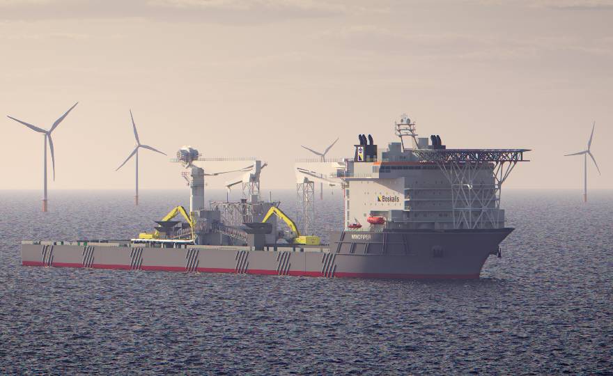 Boskalis announces new 45,500 MT subsea rock installation vessel